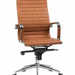 Офисное кресло для руководителей DOBRIN CLARK LMR-101F светло-коричневый №321 в Качканаре - kachkanar.mebel24.online | фото