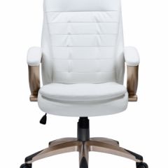 Офисное кресло для руководителей DOBRIN DONALD LMR-106B белый в Качканаре - kachkanar.mebel24.online | фото