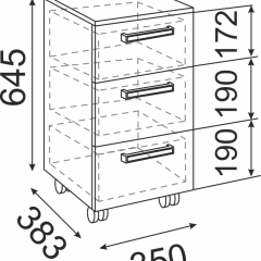 Подростковая Волкер (модульная) в Качканаре - kachkanar.mebel24.online | фото 27