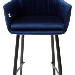 Полубарный стул Роден Blitz 20 Синий, велюр (H=65cm), M-City в Качканаре - kachkanar.mebel24.online | фото 4