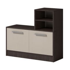 Прихожая Энтер Комод (Венге/Дуб молочный) в Качканаре - kachkanar.mebel24.online | фото