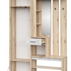 ФАВОРИТ 1 Прихожая (Дуб Делано/Цемент Светлый) в Качканаре - kachkanar.mebel24.online | фото 3