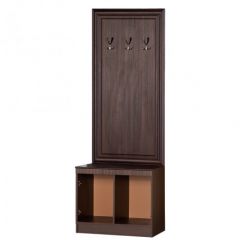 Шкаф для одежды открытый №620 "Инна" Денвер темный в Качканаре - kachkanar.mebel24.online | фото 2