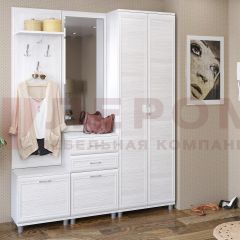 Прихожая Мелисса композиция 11 (Снежный Ясень) в Качканаре - kachkanar.mebel24.online | фото