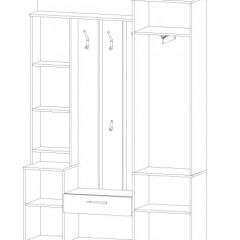 ВИЗИТ Прихожая в Качканаре - kachkanar.mebel24.online | фото 3