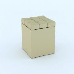 Пуф КВАДРО Бежевый в Качканаре - kachkanar.mebel24.online | фото