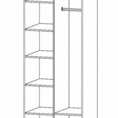 ГАММА Шкаф 2-х створчатый в Качканаре - kachkanar.mebel24.online | фото 2