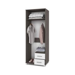 ЕВА Шкаф 2-х дверный Е24 в Качканаре - kachkanar.mebel24.online | фото 2