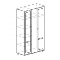 Шкаф 3-х дверный №240 Белла в Качканаре - kachkanar.mebel24.online | фото 2