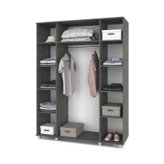 ЕВА Шкаф 4-х дверный Е40 в Качканаре - kachkanar.mebel24.online | фото 8
