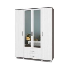 ЕВА Шкаф 4-х дверный Е43 в Качканаре - kachkanar.mebel24.online | фото