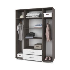 ЕВА Шкаф 4-х дверный Е43 в Качканаре - kachkanar.mebel24.online | фото 2