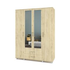 ЕВА Шкаф 4-х дверный Е43 в Качканаре - kachkanar.mebel24.online | фото 5