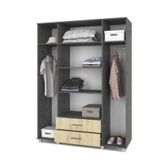 ЕВА Шкаф 4-х дверный Е43 в Качканаре - kachkanar.mebel24.online | фото 8