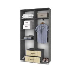 КАРИНА Шкаф 4-х дверный К43 в Качканаре - kachkanar.mebel24.online | фото 8