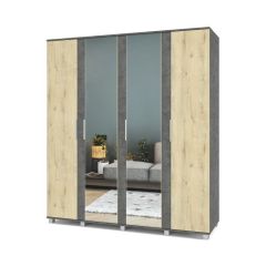 ПАНДОРА Шкаф 4-х дверный П42 в Качканаре - kachkanar.mebel24.online | фото 7