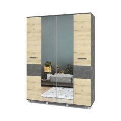 ВИОРА Шкаф 4-х дверный В41 в Качканаре - kachkanar.mebel24.online | фото 5