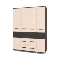 ВИОРА Шкаф 4-х дверный В43 в Качканаре - kachkanar.mebel24.online | фото 3