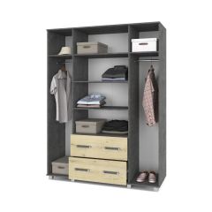 ВИОРА Шкаф 4-х дверный В43 в Качканаре - kachkanar.mebel24.online | фото 6
