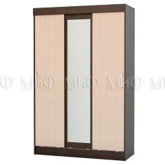 БАСЯ Шкаф (Дуб беленый/Венге) в Качканаре - kachkanar.mebel24.online | фото