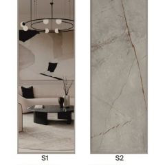 Шкаф-купе 1500 серии SILVER S1+S1+B2+PL2 (2 ящика+1 штанга+1 полка) профиль «Серебро» в Качканаре - kachkanar.mebel24.online | фото 7