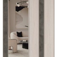 Шкаф-купе 1500 серии SILVER S1+S1+B2+PL2 (2 ящика+1 штанга+1 полка) профиль «Серебро» в Качканаре - kachkanar.mebel24.online | фото 8