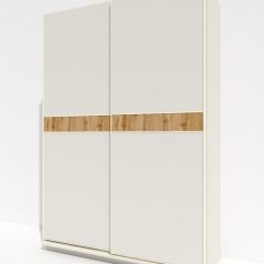 Шкаф-купе 1600 серии SOFT D6+D6+B2+PL3 (2 ящика+2штанги) профиль «Капучино» в Качканаре - kachkanar.mebel24.online | фото 4