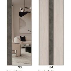 Шкаф-купе 1950 серии SILVER S5+S1+S5 B22+PL2 (по 2 ящика лев/прав+1 штанга+1 полка) профиль «Серебро» в Качканаре - kachkanar.mebel24.online | фото 11