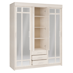 Шкаф-купе Фортуна (МОНО Ясень светлый) в Качканаре - kachkanar.mebel24.online | фото 3