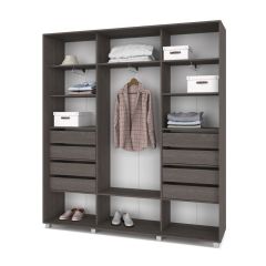 МАРТИН Шкаф-купе Анкор темный (2200*450) М421 в Качканаре - kachkanar.mebel24.online | фото 4