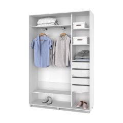 РОЛАНД Шкаф-купе Анкор светлый (450*1300) Р431 в Качканаре - kachkanar.mebel24.online | фото 5