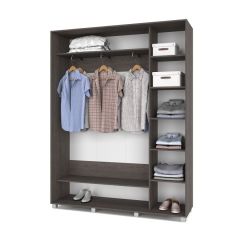 РОЛАНД Шкаф-купе Анкор темный (450*1700) Р471 в Качканаре - kachkanar.mebel24.online | фото 3