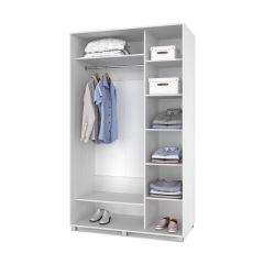 РОЛАНД Шкаф-купе с зеркалами Анкор светлый (600*1300) Р633 в Качканаре - kachkanar.mebel24.online | фото 2