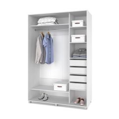 РОЛАНД Шкаф-купе с зеркалами Анкор светлый (600*1800) Р683 в Качканаре - kachkanar.mebel24.online | фото 4