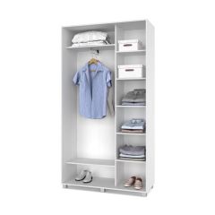 РОЛАНД Шкаф-купе с зеркалом Анкор светлый (450*1200) Р422 в Качканаре - kachkanar.mebel24.online | фото 2