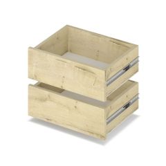 РОЛАНД Шкаф-купе с зеркалом Ирландский дуб (450*1100) Р412 в Качканаре - kachkanar.mebel24.online | фото 4