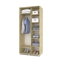 РОЛАНД Шкаф-купе с зеркалом Ирландский дуб (600*1000) Р602 в Качканаре - kachkanar.mebel24.online | фото 2