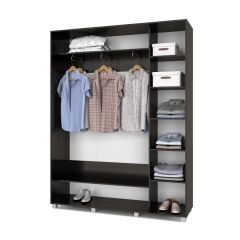 РОЛАНД Шкаф-купе Венге (450*1700) Р471 в Качканаре - kachkanar.mebel24.online | фото 3
