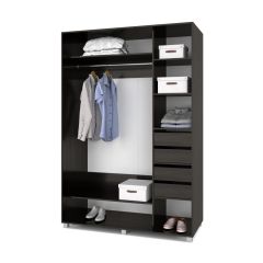 РОЛАНД Шкаф-купе Венге (600*1500) Р651 в Качканаре - kachkanar.mebel24.online | фото 4