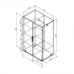 Шкаф Дельта Лофт-13.01 Дуб Ирладндский в Качканаре - kachkanar.mebel24.online | фото 3