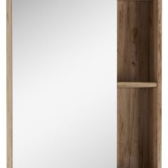 Шкаф-зеркало Craft 60 левый/правый Домино (DCr2203HZ) в Качканаре - kachkanar.mebel24.online | фото