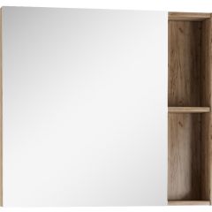 Шкаф-зеркало Craft 80 левый/правый Домино (DCr2204HZ) в Качканаре - kachkanar.mebel24.online | фото 1