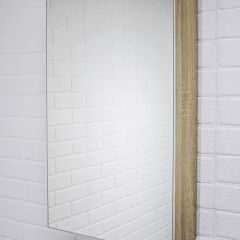 Шкаф-зеркало Мечта 40 Дуб сонома АЙСБЕРГ (DM2317HZ) в Качканаре - kachkanar.mebel24.online | фото 5
