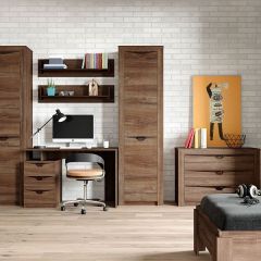 СОРЕНТО МС Детская (Дуб стирлинг) в Качканаре - kachkanar.mebel24.online | фото 2