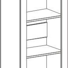 СОРЕНТО МС Детская (Дуб стирлинг) в Качканаре - kachkanar.mebel24.online | фото 7