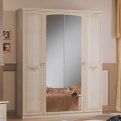 Спальня Ирина (комплект 4 дв.) беж в Качканаре - kachkanar.mebel24.online | фото 2