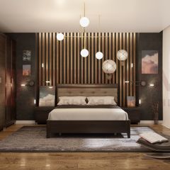 Спальня Мелисса композиция 2 (Акация Молдау) в Качканаре - kachkanar.mebel24.online | фото