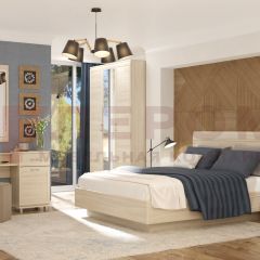 Спальня Мелисса композиция 3 (Ясень Асахи) в Качканаре - kachkanar.mebel24.online | фото