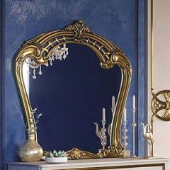 Спальня Ольга (комплект 4 дв.) беж/золото в Качканаре - kachkanar.mebel24.online | фото 6