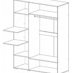 Спальный гарнитур Ненси (Венге/Белый глянец) в Качканаре - kachkanar.mebel24.online | фото 17